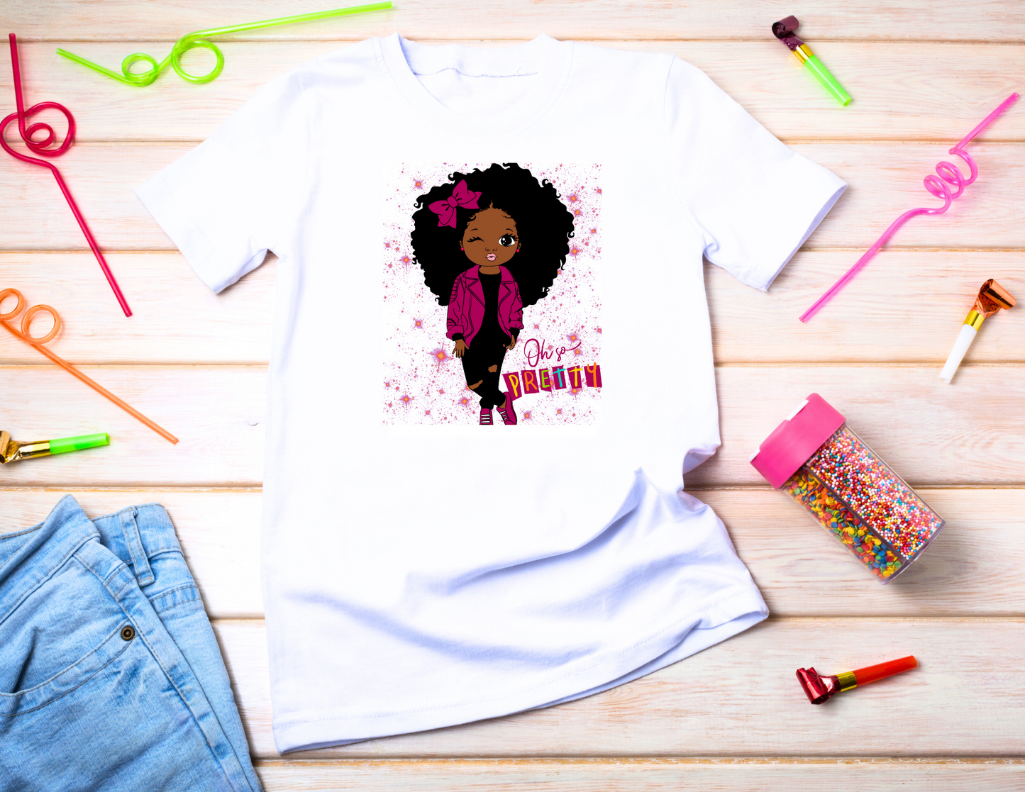 Oh So Pretty Toddler Girls Tee