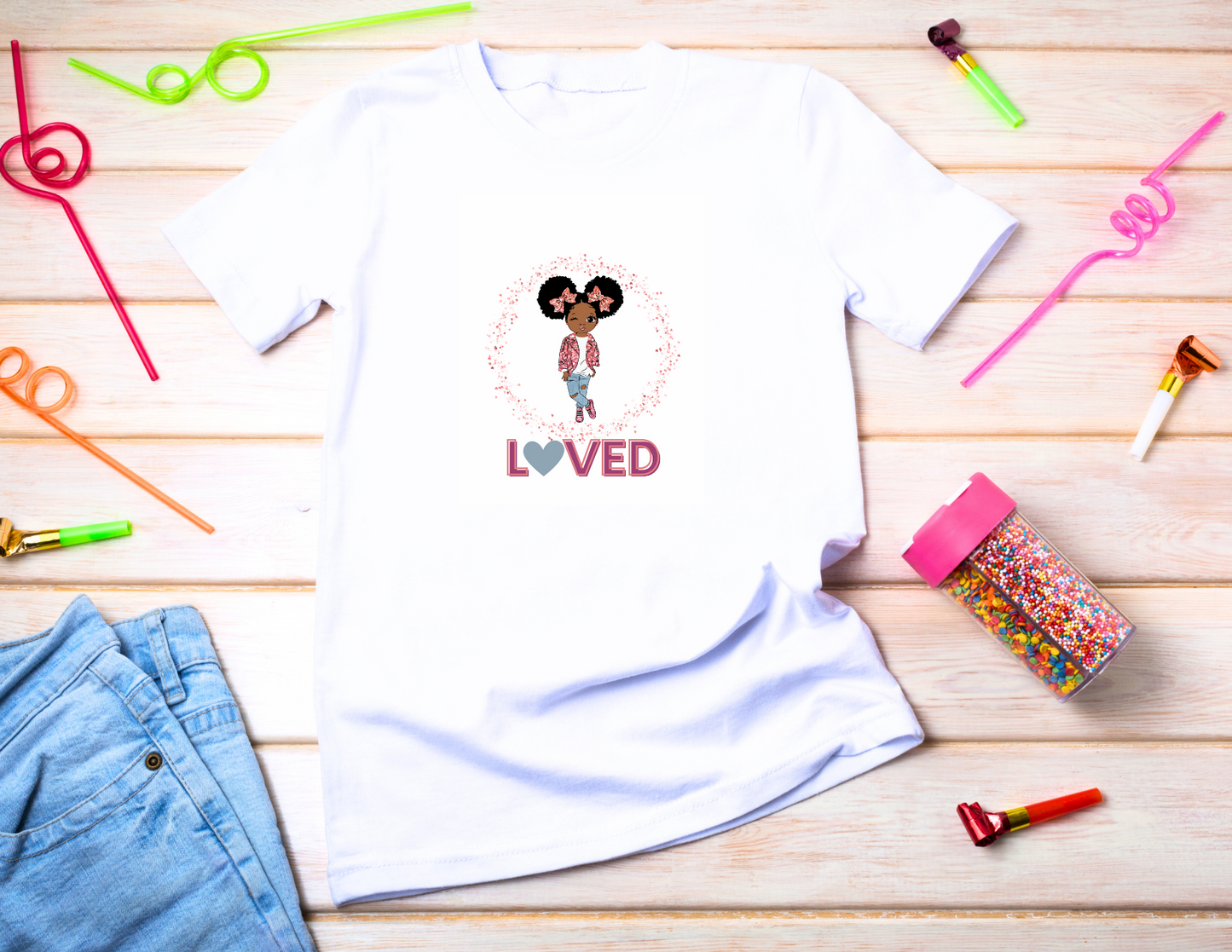Loved Girls Graphic Tee