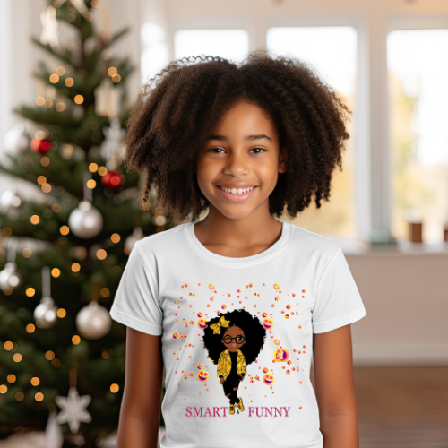 Smart & Funny Girls Tee