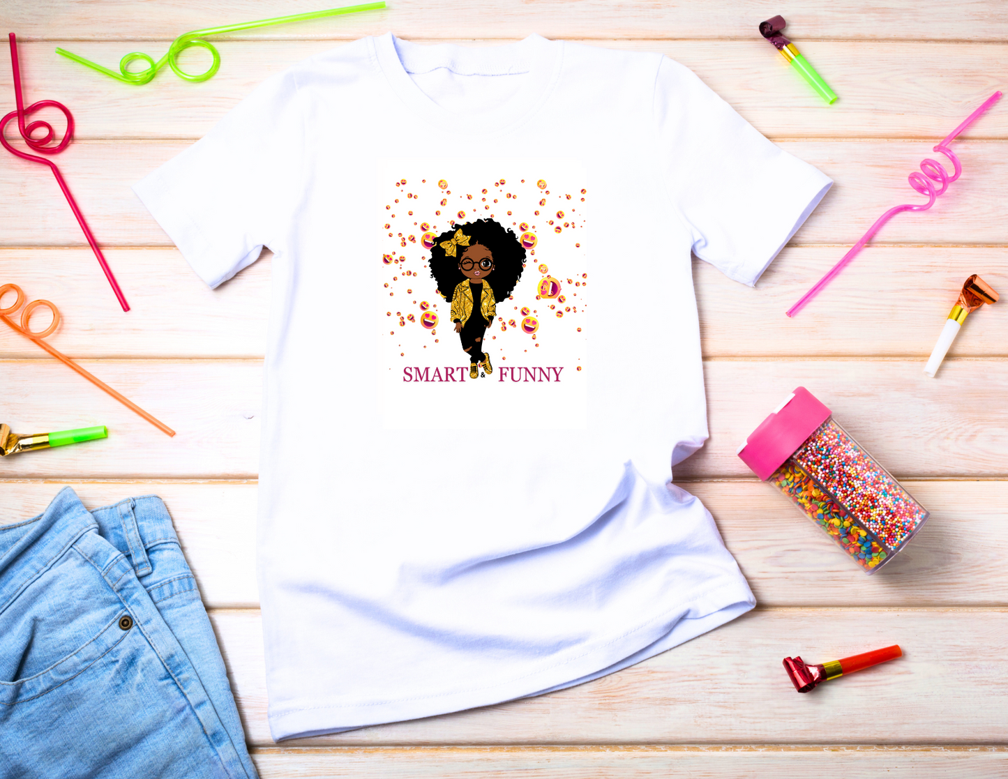 Smart & Funny Girls Tee