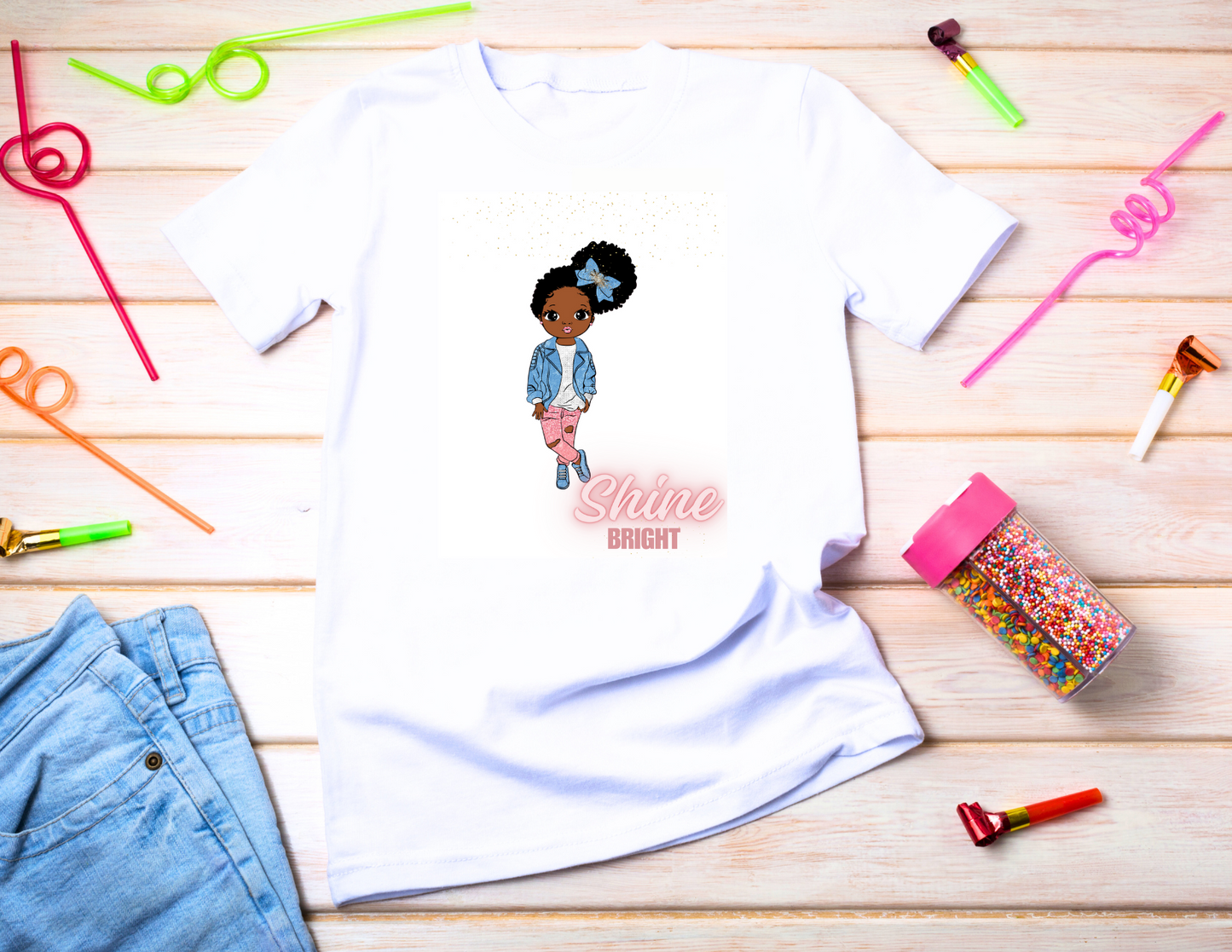 Shine Bright Girls Tee