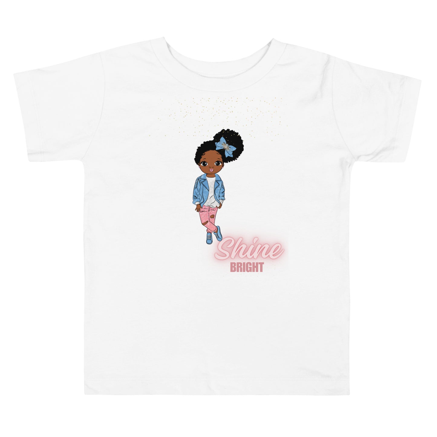 Shine Bright Toddler Girls Tee